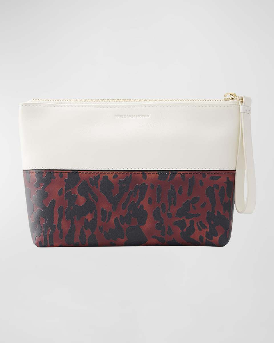 Tortoiseshell Pochette Pouch
